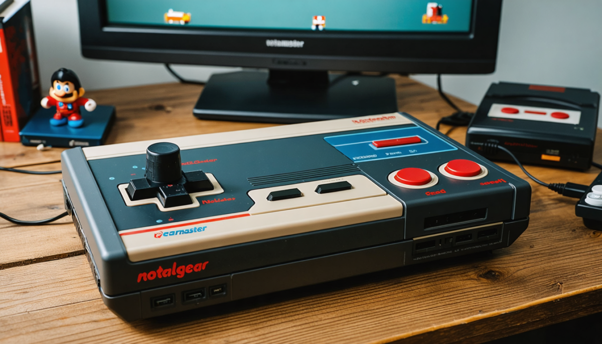 découvrez nostalgear gearmaster, la console rétro française qui révolutionne le jeu vintage avec son design authentique et ses fonctionnalités modernes pour une expérience unique.
