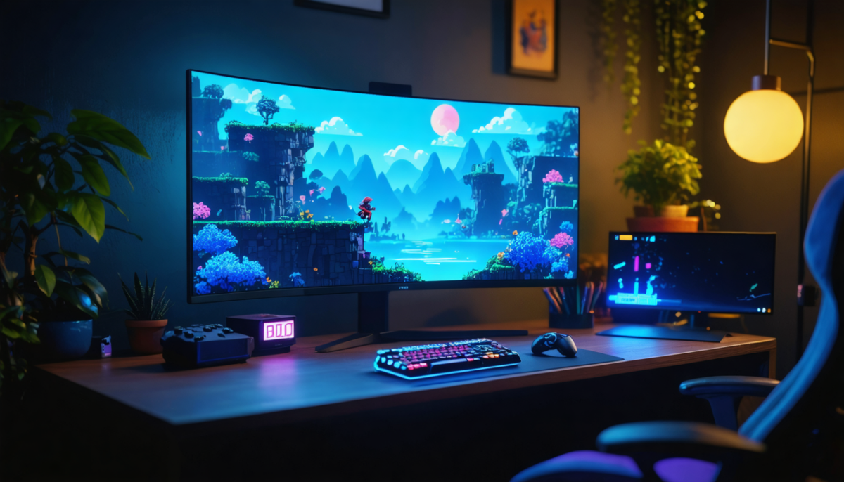 découvrez comment l'oled et le 120hz revitalisent le classique bit.trip runner, 15 ans après sa sortie, offrant une expérience de jeu visuelle et fluide exceptionnelle.