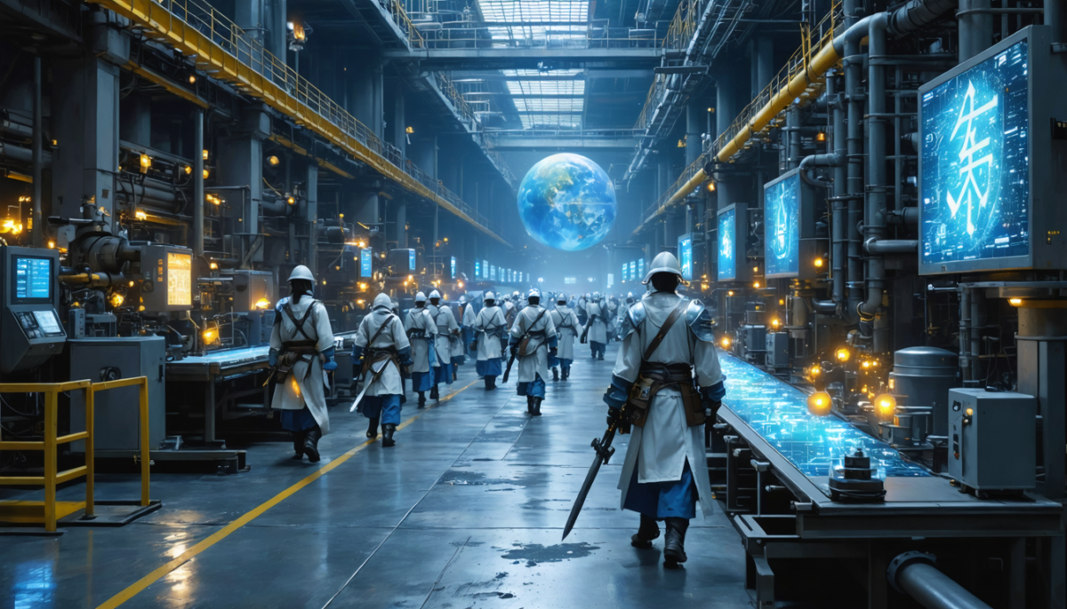 découvrez comment les usines japonaises révolutionnent la productivité en se transformant en aventures rpg immersives, mêlant travail et ludique pour une expérience unique.