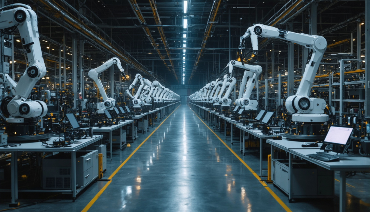 découvrez les usines obscures de chine, des sites fantômes où les robots opèrent discrètement, révélant une nouvelle ère industrielle cachée.