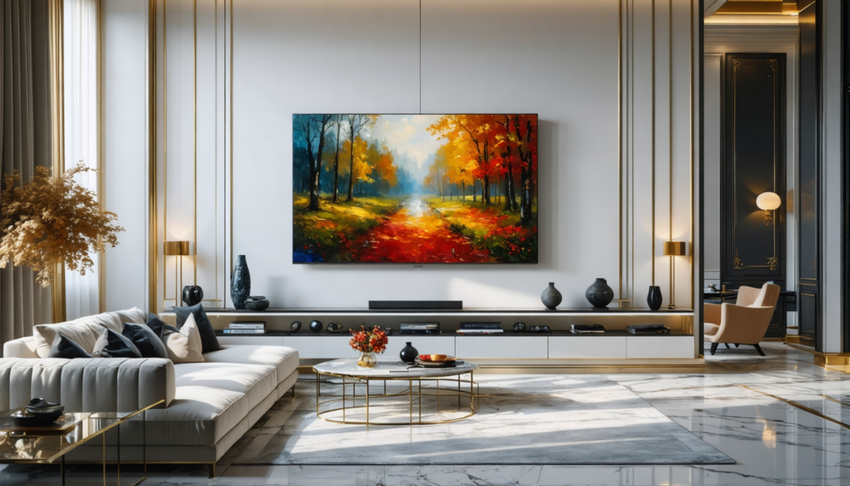 découvrez samsung the frame, le téléviseur alliant art et technologie pour transformer votre intérieur en une galerie d'art élégante et moderne.