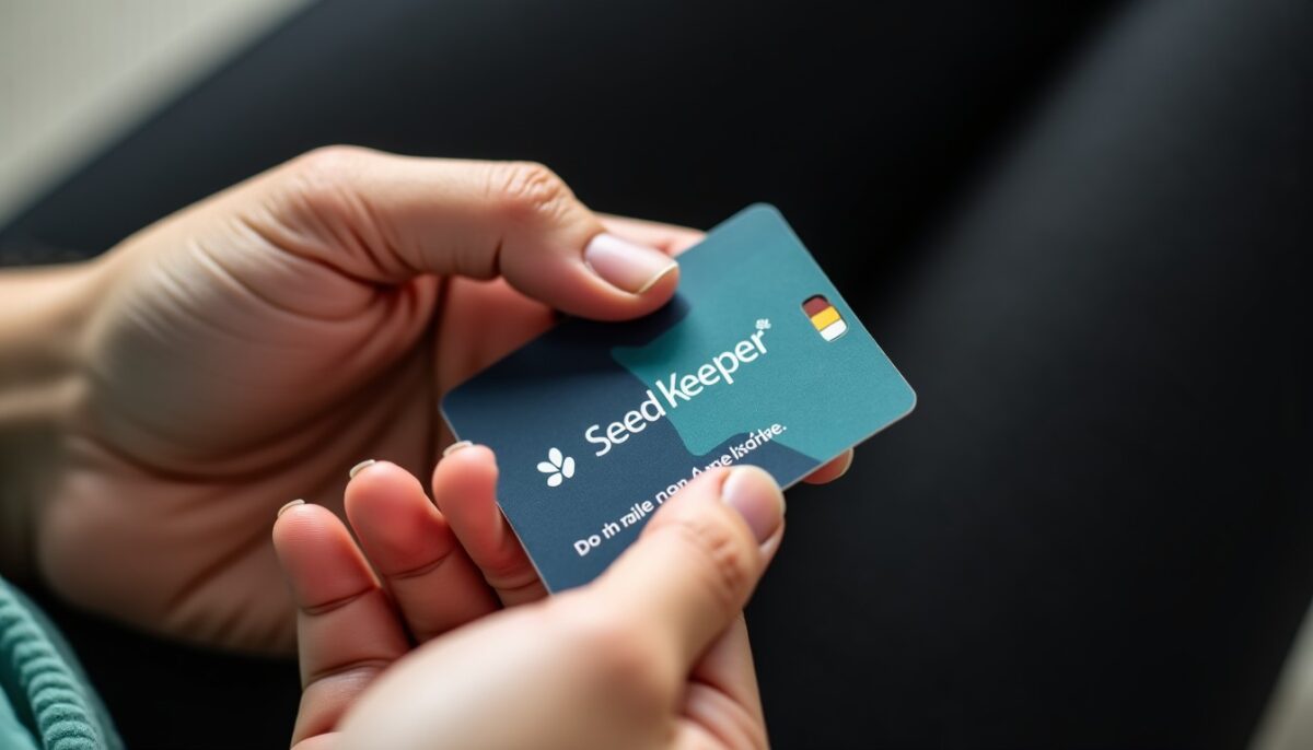 Seedkeeper : sécurisez et conservez vos mots de passe en toute confiance grâce à une carte protectrice