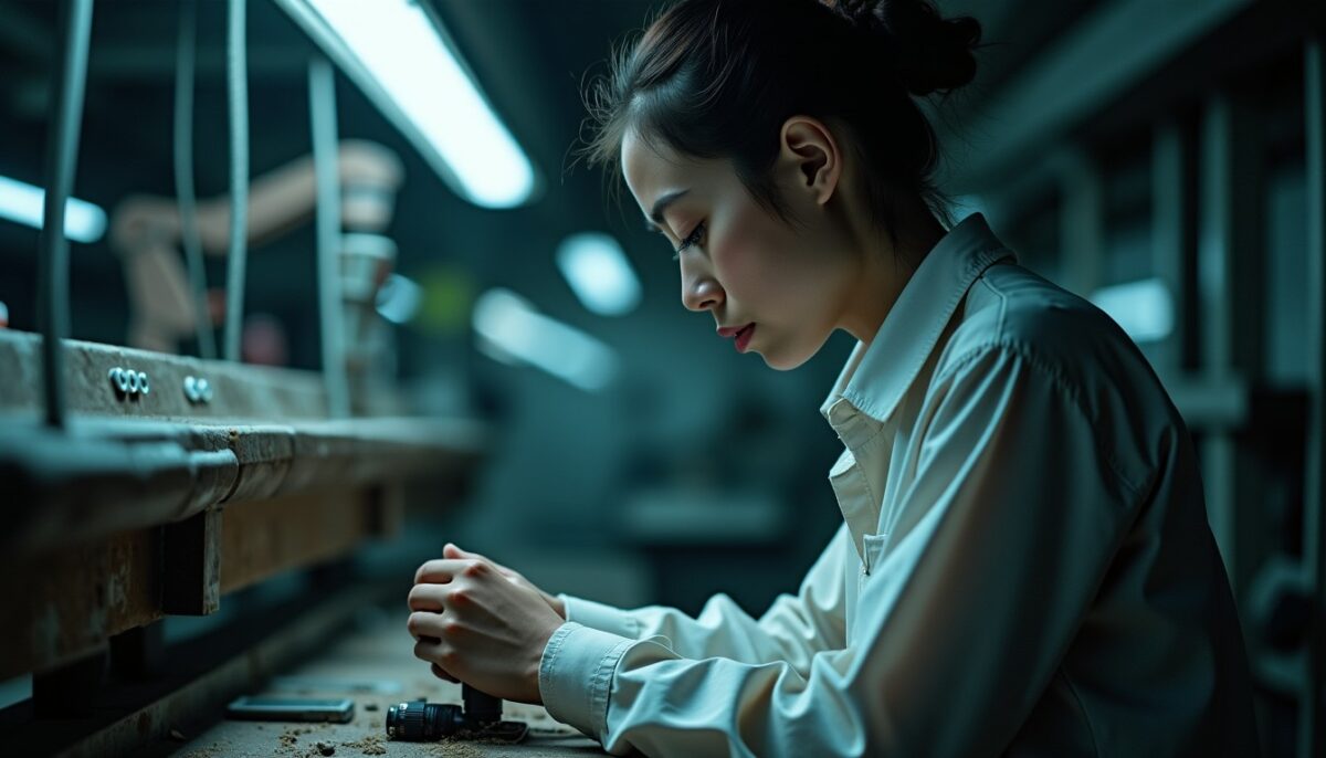 Usines Fantômes en Chine : Plongée dans les ateliers automatisés où les robots travaillent dans l’obscurité