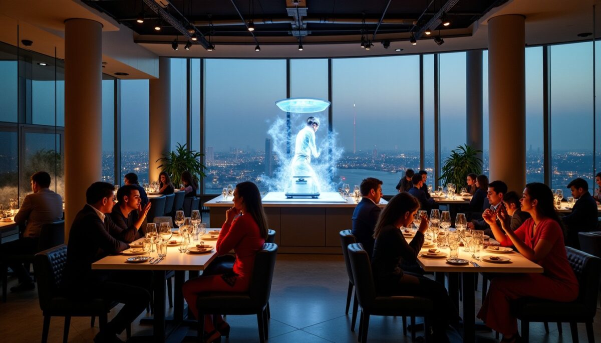 Première mondiale à Dubaï : un restaurant entièrement orchestré par un chef virtuel grâce à l'IA