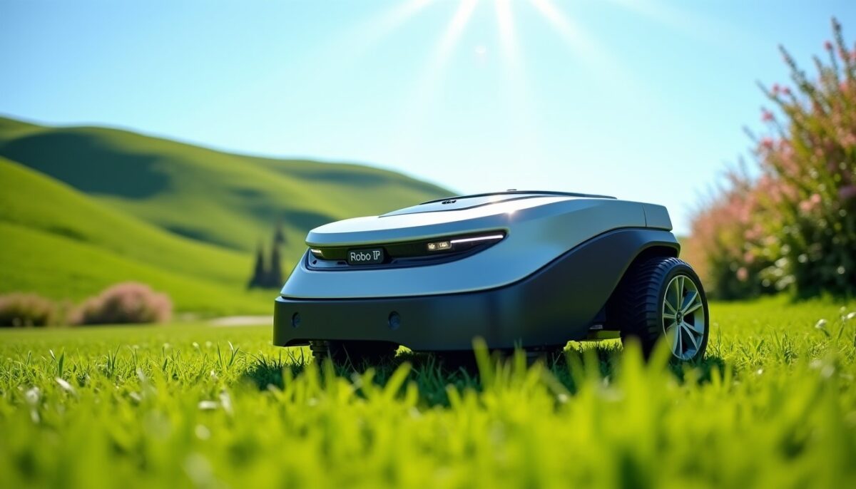 RoboUP T1200 Pro 2025 : Analyse détaillée d’un robot performant, efficace sur pentes et herbes hautes